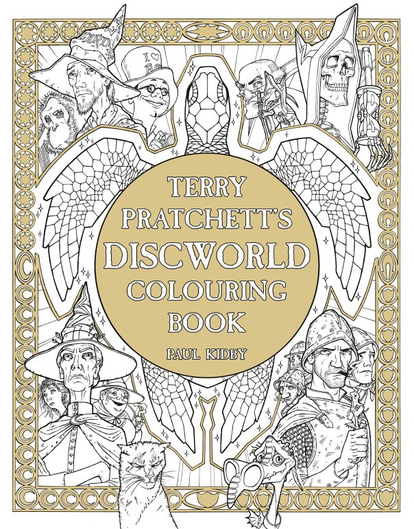 Discworld colouring book illustrated by Paul Kidby